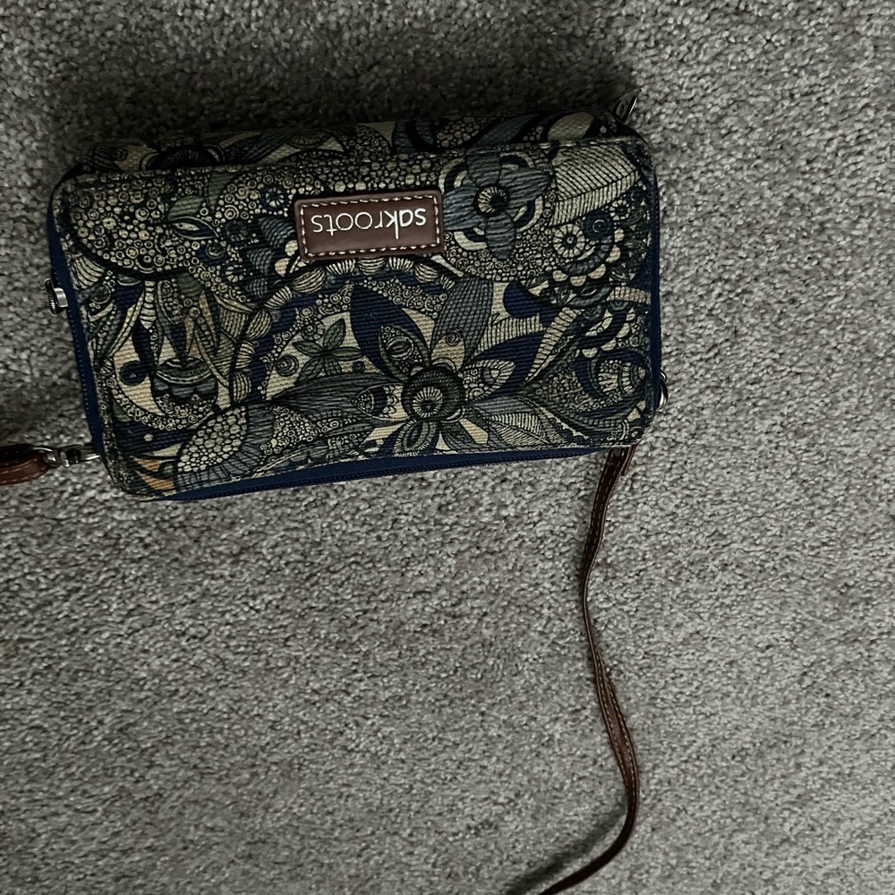 Sakroots Floral Crossbody Bag
